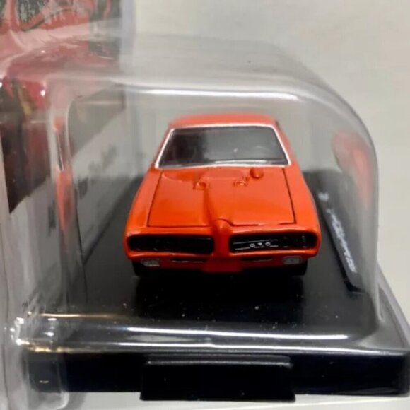 M2 Machines 1969 Pontiac GTO Judge R80 Orange Auto-Drivers 1:64 The Judge Car - Picture 8 of 15